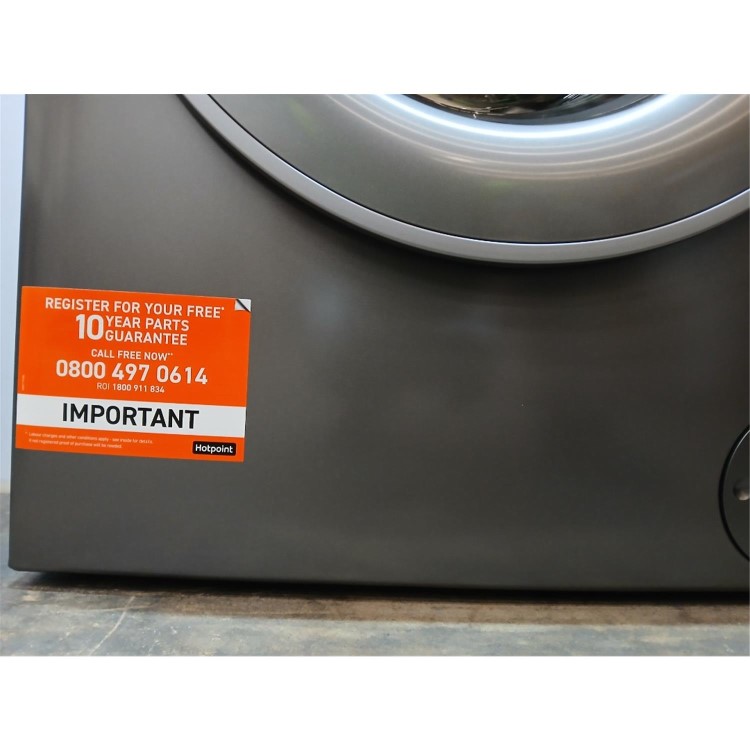 GRADE A2 - Hotpoint AntiStain 10kg 1400rpm Washing Machine - Graphite
