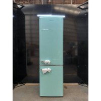 GRADE A2 - electriQ 244 Litre 60/40 Freestanding Fridge Freezer - Blue