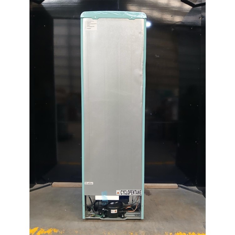 GRADE A2 - electriQ 244 Litre 60/40 Freestanding Fridge Freezer - Blue
