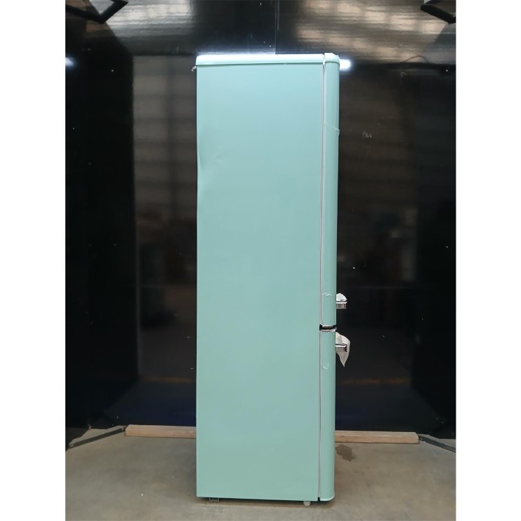 GRADE A2 - electriQ 244 Litre 60/40 Freestanding Fridge Freezer - Blue