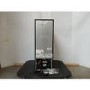 GRADE A2 - electriQ 18 Bottle Capacity 30cm Freestanding Under Counter Wine Cooler - Premium Dark Stainless Steel