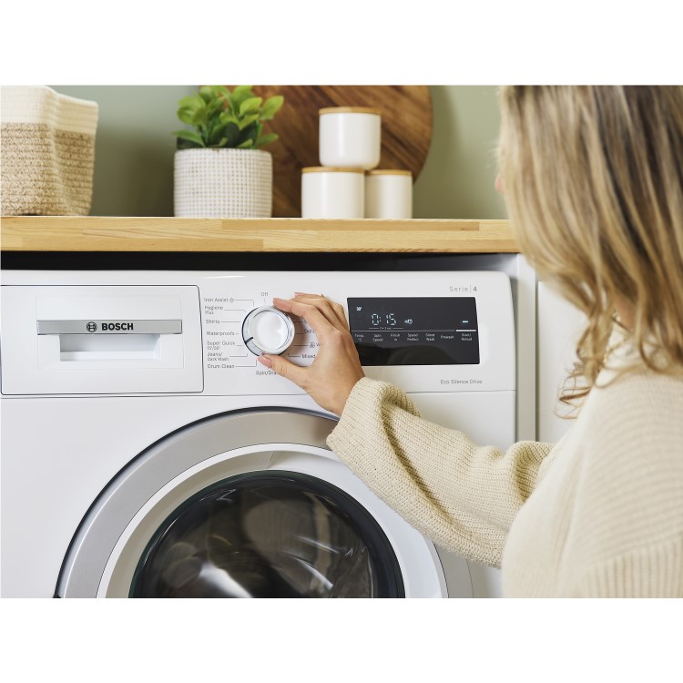 Refurbished Bosch Series 4 9kg 1400rpm Washing Machine - White