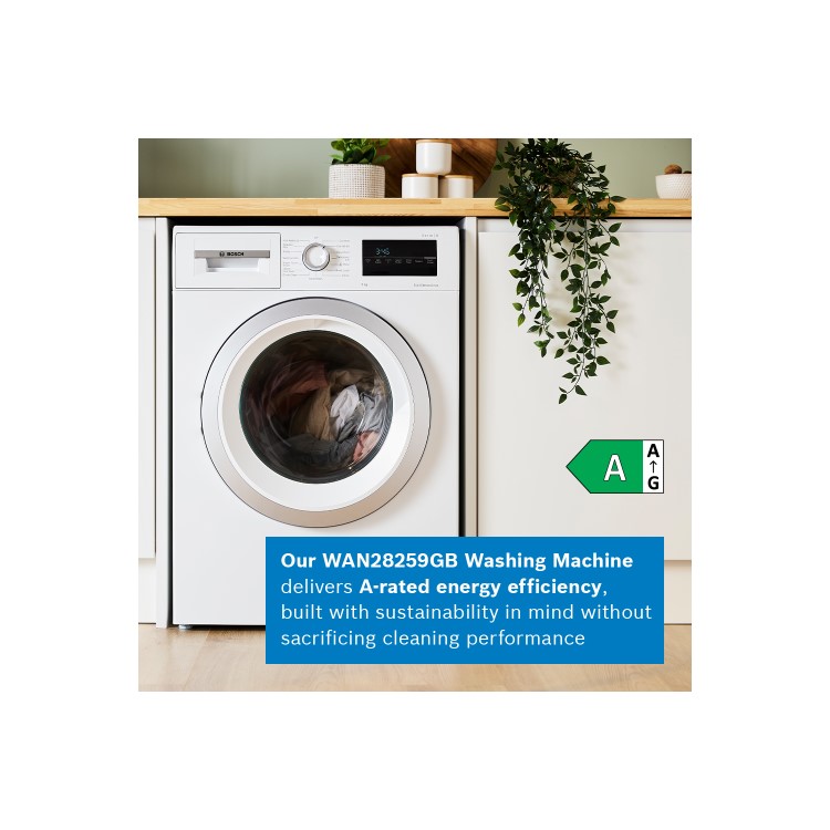 Refurbished Bosch Series 4 9kg 1400rpm Washing Machine - White