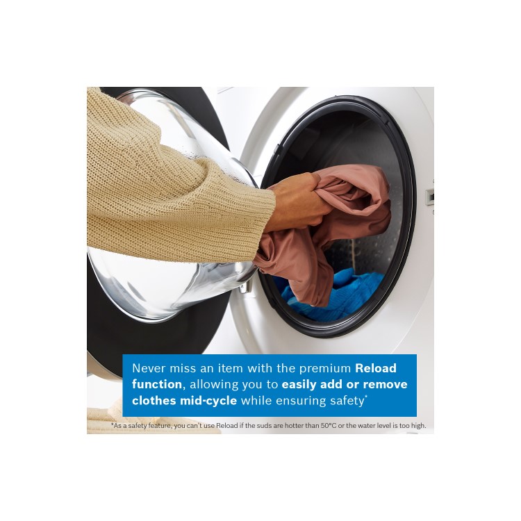 Refurbished Bosch Series 4 9kg 1400rpm Washing Machine - White