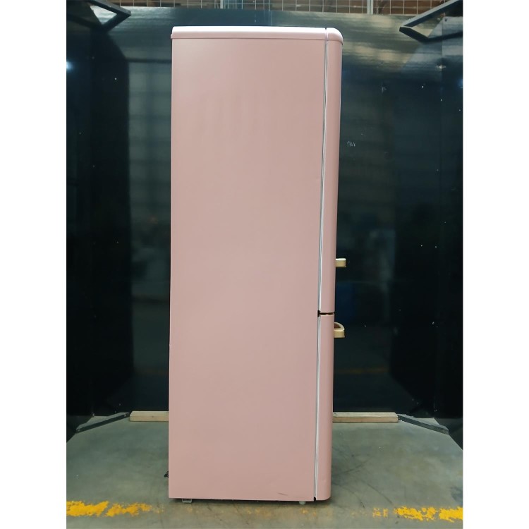 GRADE A2 - CDA 330 Litre 60/40 Retro Freestanding Fridge Freezer - Florence Tea Rose