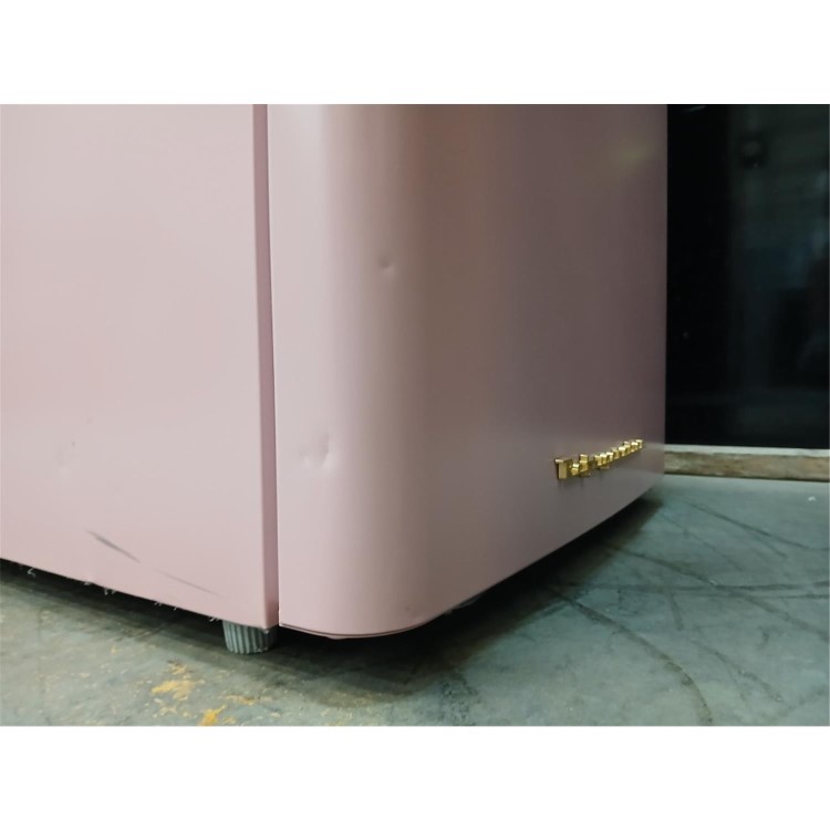 GRADE A2 - CDA 330 Litre 60/40 Retro Freestanding Fridge Freezer - Florence Tea Rose