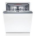 79128672/1/SMV6ZCX10G Refurbished Bosch Series 6 Integrated Dishwasher - Smart Wi-Fi B-Rated Silver control panel