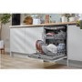 Refurbished Bosch Series 6 Integrated Dishwasher - Smart Wi-Fi B-Rated Silver control panel