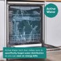 Refurbished Bosch Series 6 Integrated Dishwasher - Smart Wi-Fi B-Rated Silver control panel