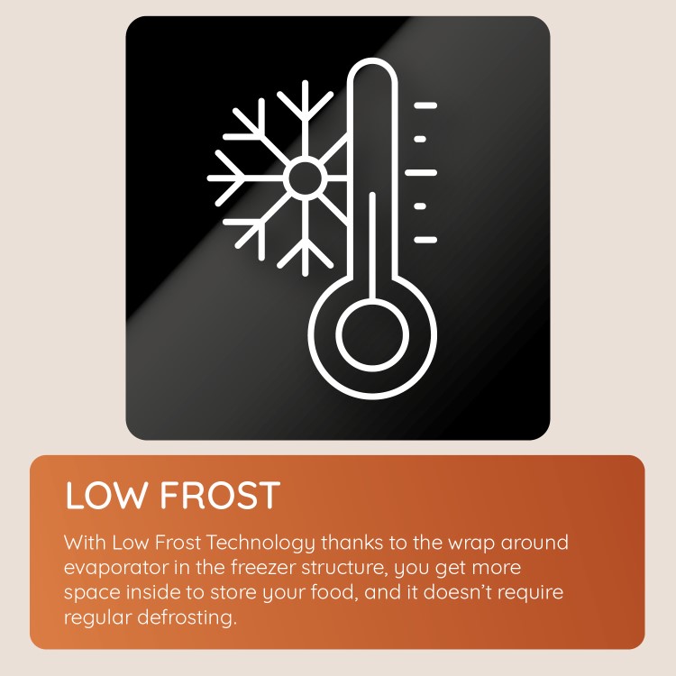 Hotpoint 91 Litre 82cm Integrated Under Counter Freezer with Fixed Door Hinge