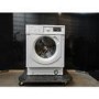GRADE A2 - Hotpoint Anti-stain 8kg 1400rpm Integrated Washing Machine - White