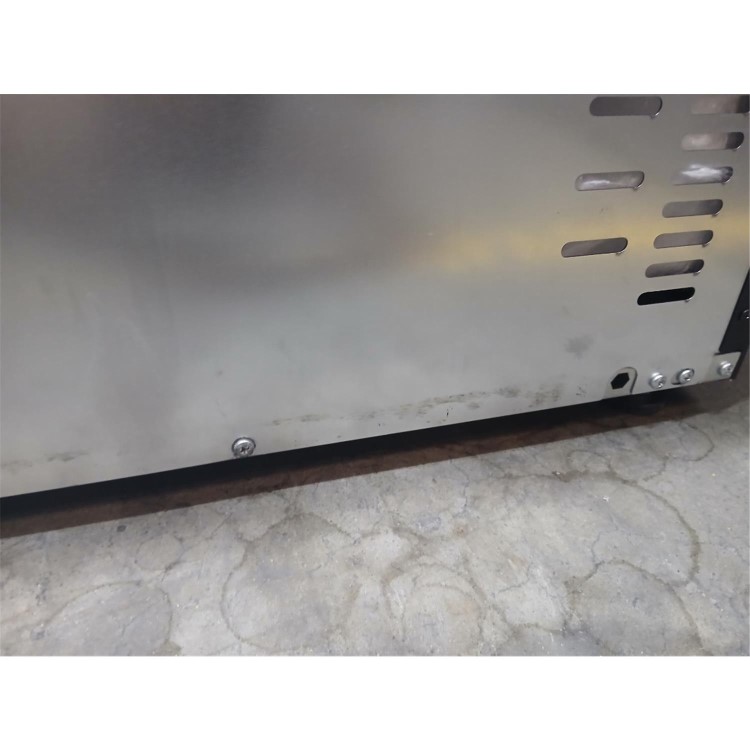 Refurbished electriQ 100cm Dual Fuel Range Cooker - Black