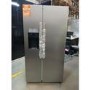 GRADE A2 - Hotpoint 578 Litre Side-By-Side American Fridge Freezer - Stainless Steel