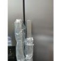 GRADE A2 - Hotpoint 578 Litre Side-By-Side American Fridge Freezer - Stainless Steel