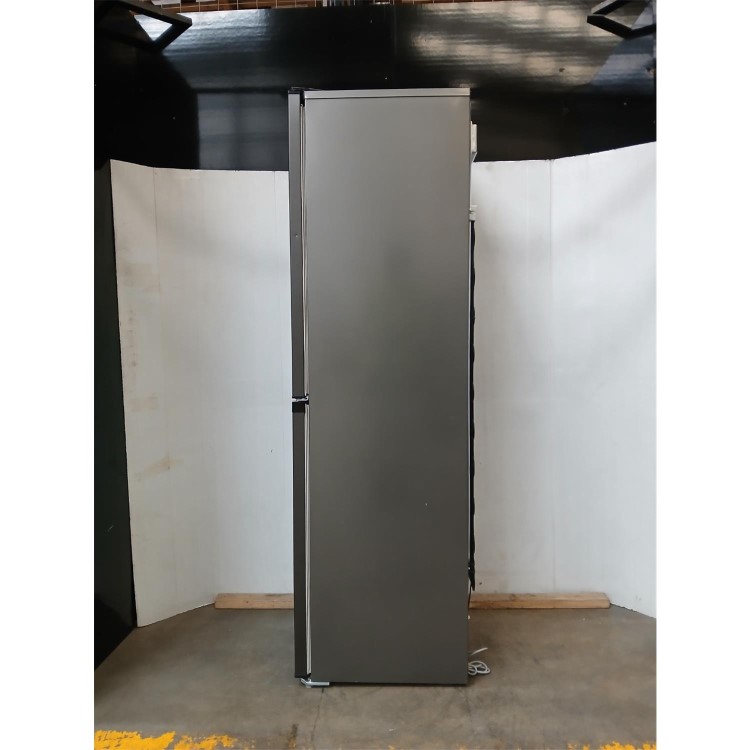 GRADE A2 - Hotpoint 270 Litre 50/50 Freestanding Fridge Freezer - Dark Stainless Steel