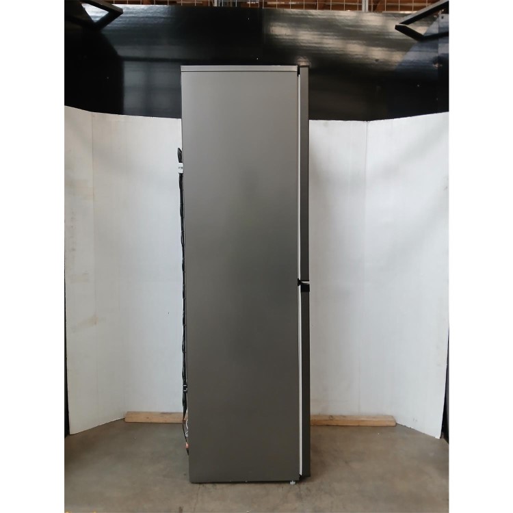 GRADE A2 - Hotpoint 270 Litre 50/50 Freestanding Fridge Freezer - Dark Stainless Steel