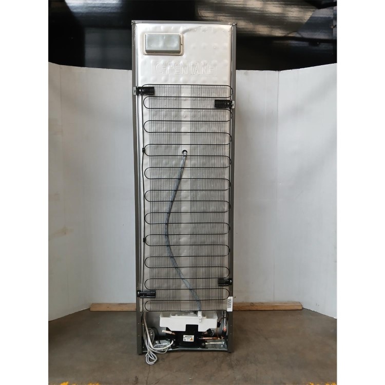 GRADE A2 - Hotpoint 270 Litre 50/50 Freestanding Fridge Freezer - Dark Stainless Steel