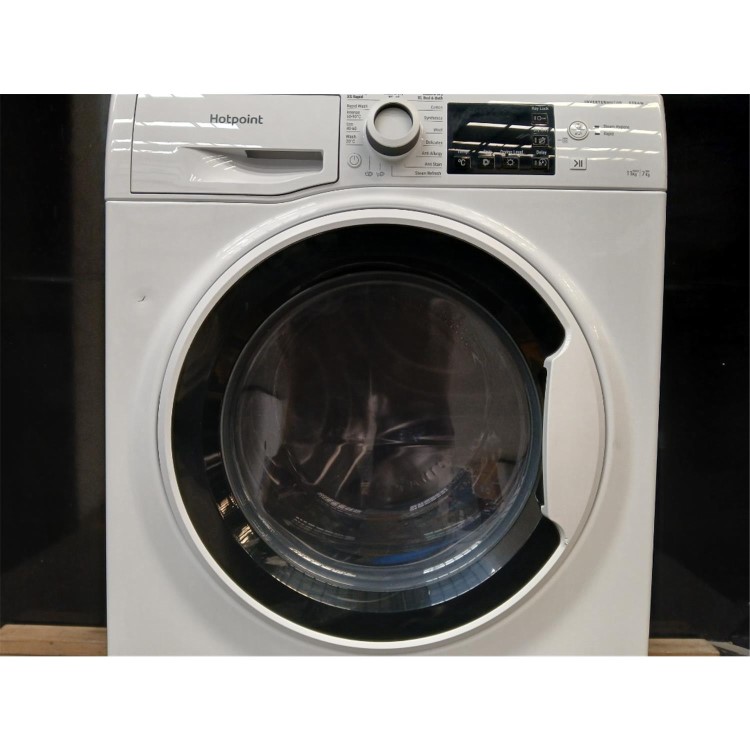 GRADE A2 - Hotpoint Anti-stain 11kg Wash 7kg Dry 1600rpm Washer Dryer  - Energy Saving, Steam -  White