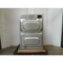 GRADE A2 - electriQ Built-In Electric Double Oven - Stainless Steel