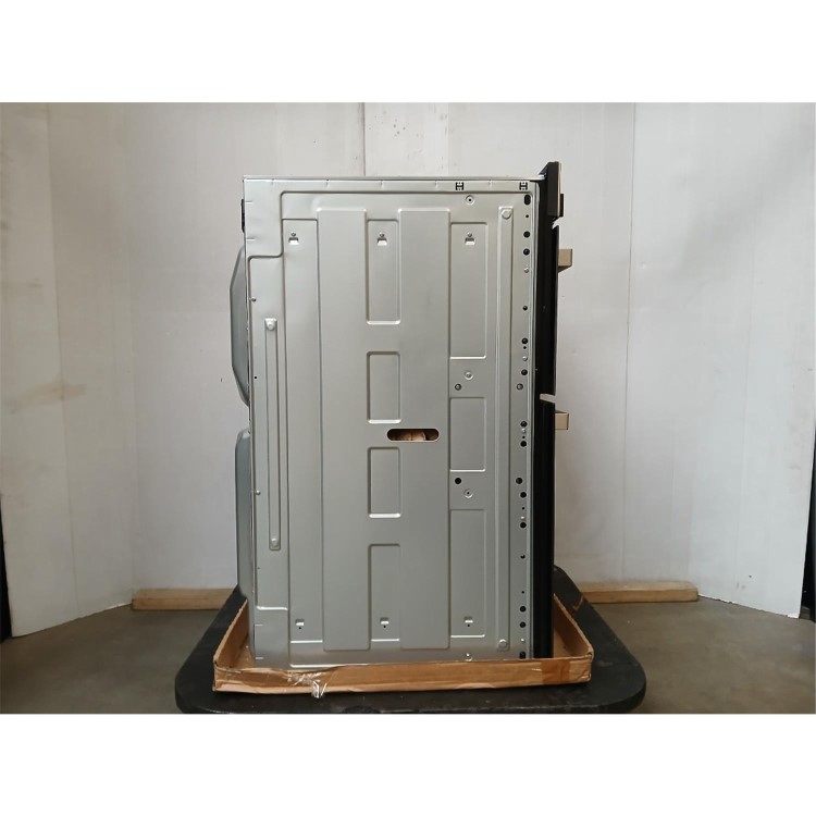 GRADE A2 - electriQ Built-In Electric Double Oven - Stainless Steel