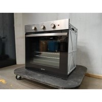 GRADE A2 - Indesit IO232HXUK Electric Conventional Single Oven - Stainless Steel  