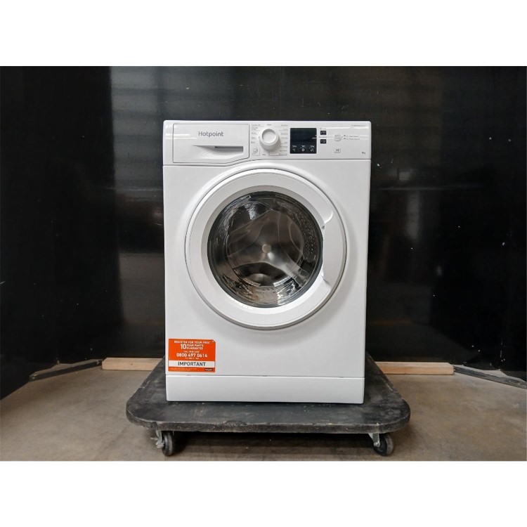 GRADE A2 - Hotpoint AntiStain 9kg 1400rpm Washing Machine - White