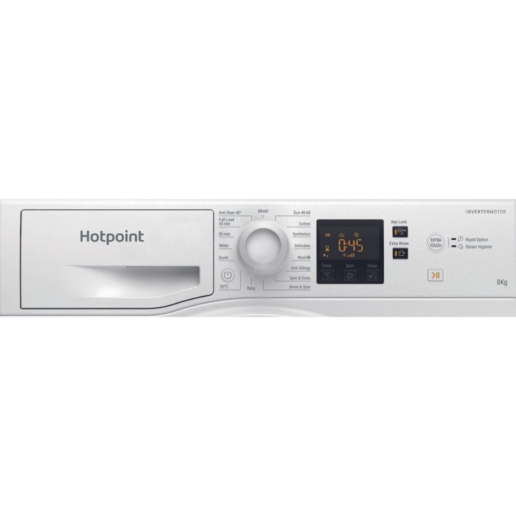 GRADE A2 - Hotpoint AntiStain 9kg 1400rpm Washing Machine - White