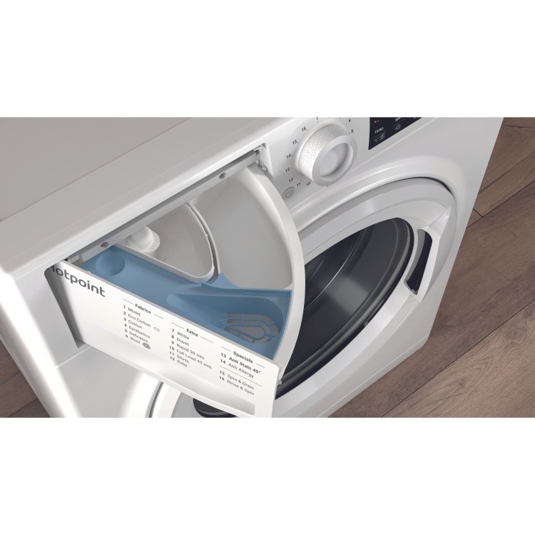 GRADE A2 - Hotpoint AntiStain 9kg 1400rpm Washing Machine - White