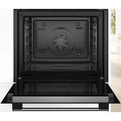 GRADE A2 - Bosch Series 4 HQA574BS3B Electric Self Cleaning Single Oven - Stainless Steel