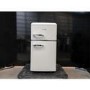 GRADE A2 - electriQ 80 Litre 70/30 Retro Freestanding Fridge Freezer – Cream