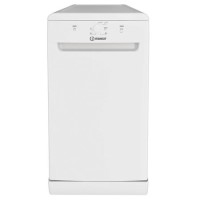 GRADE A2 - Indesit Freestanding Slimline Dishwasher - White