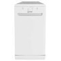 GRADE A2 - Indesit Freestanding Slimline Dishwasher - White