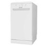 GRADE A2 - Indesit Freestanding Slimline Dishwasher - White