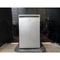 GRADE A2 - electriQ 91 Litre Freestanding Under Counter Freezer - Silver