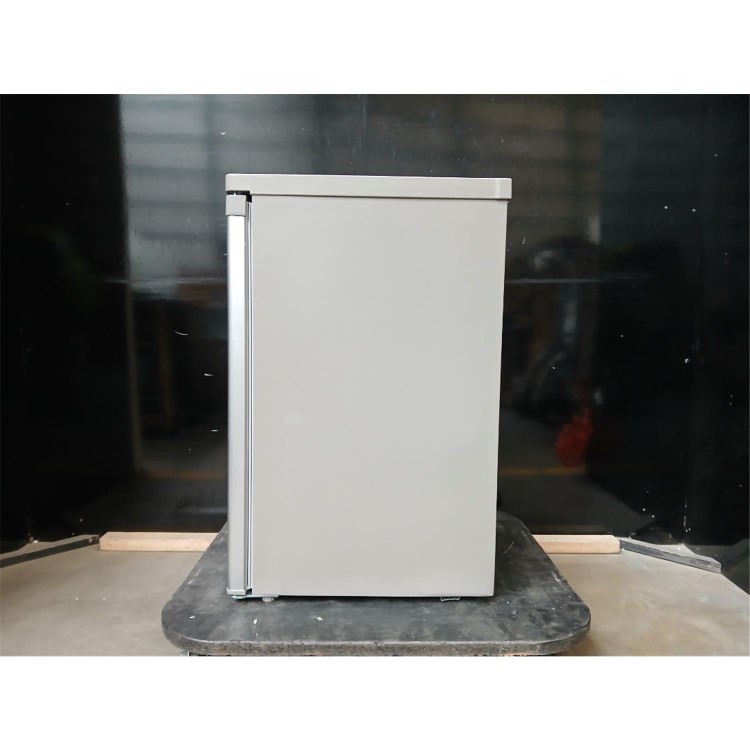 GRADE A2 - electriQ 91 Litre Freestanding Under Counter Freezer - Silver