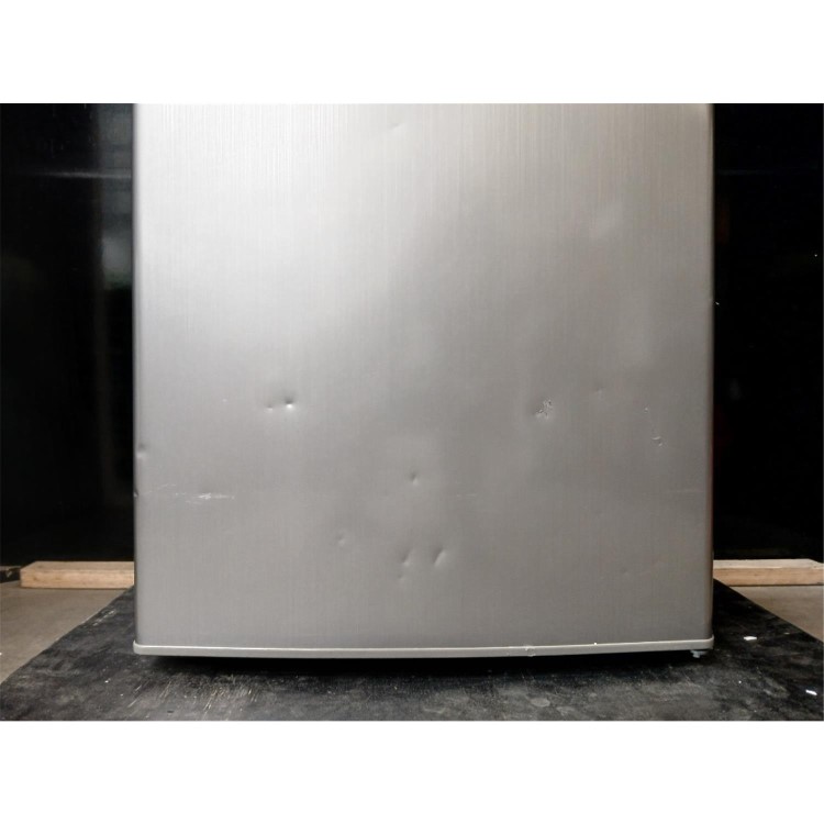GRADE A2 - electriQ 91 Litre Freestanding Under Counter Freezer - Silver