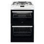 Refurbished AEG CGX1130ACW 55cm Gas Cooker with Lid - White