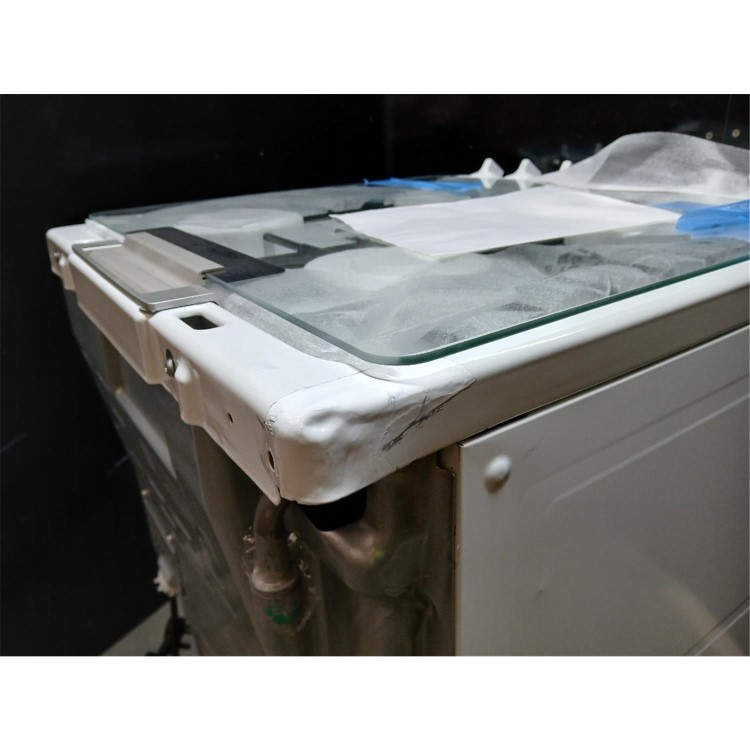 Refurbished AEG CGX1130ACW 55cm Gas Cooker with Lid - White
