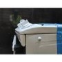 Refurbished AEG CGX1130ACW 55cm Gas Cooker with Lid - White