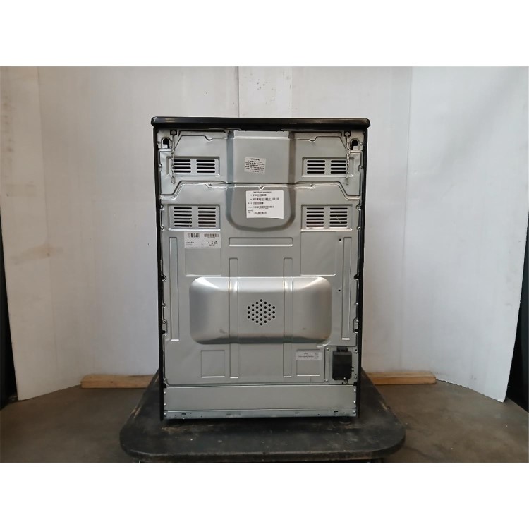 GRADE A2 - electriQ 60cm Double Oven Electric Cooker - Cream