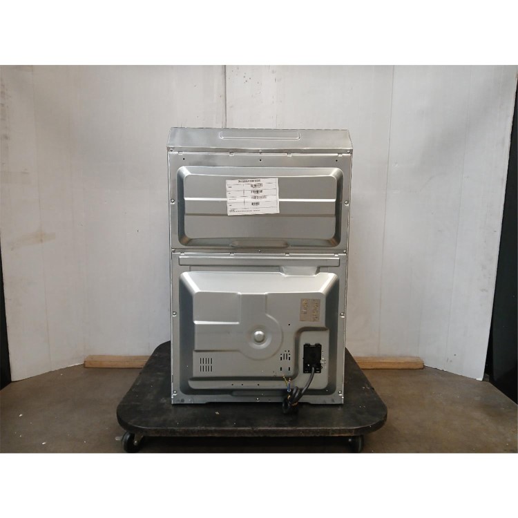 GRADE A2 - Hotpoint DIH10DIX Built-In Electric Double Oven - Stainless Steel  