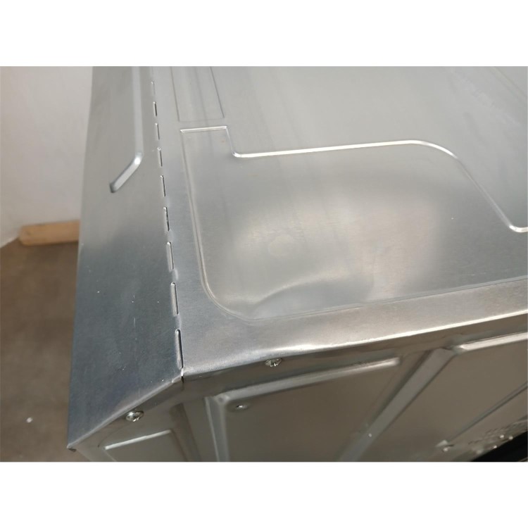 GRADE A2 - Hotpoint DIH10DIX Built-In Electric Double Oven - Stainless Steel  