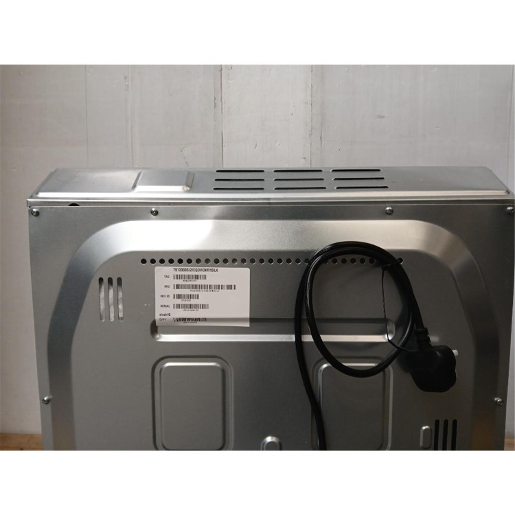 GRADE A2 - electriQ Electric Single Oven - Black