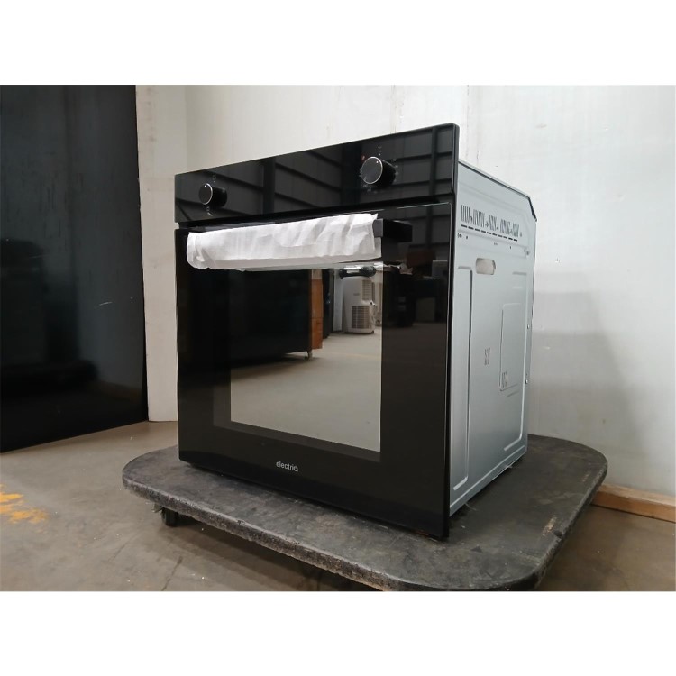 GRADE A2 - electriQ Electric Single Oven - Black
