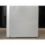 GRADE A2 - electriQ 80 Litre Under Counter Freestanding Fridge Freezer - Silver