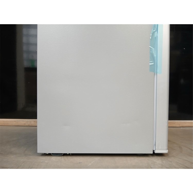 GRADE A2 - electriQ 80 Litre Under Counter Freestanding Fridge Freezer - Silver