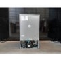 GRADE A2 - electriQ 80 Litre Under Counter Freestanding Fridge Freezer - Silver