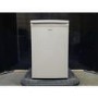 GRADE A2 - electriQ 109 Litre Freestanding Under Counter Fridge with Ice Box - White
