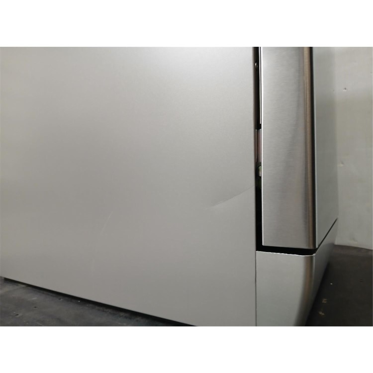 GRADE A2 - Hisense Hi4 Freestanding Slimline Dishwasher - Half Load - Stainless Steel