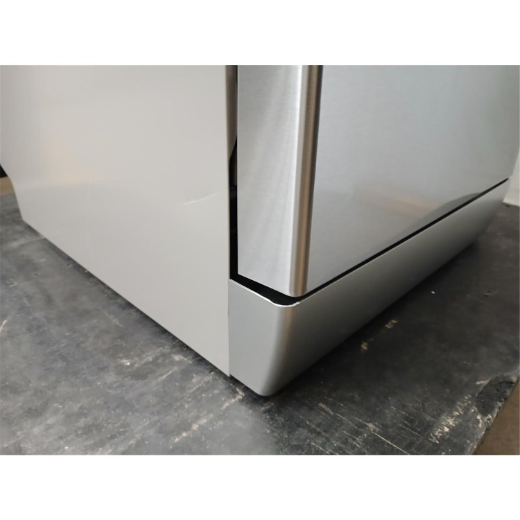 GRADE A2 - Hisense Hi4 Freestanding Slimline Dishwasher - Half Load - Stainless Steel
